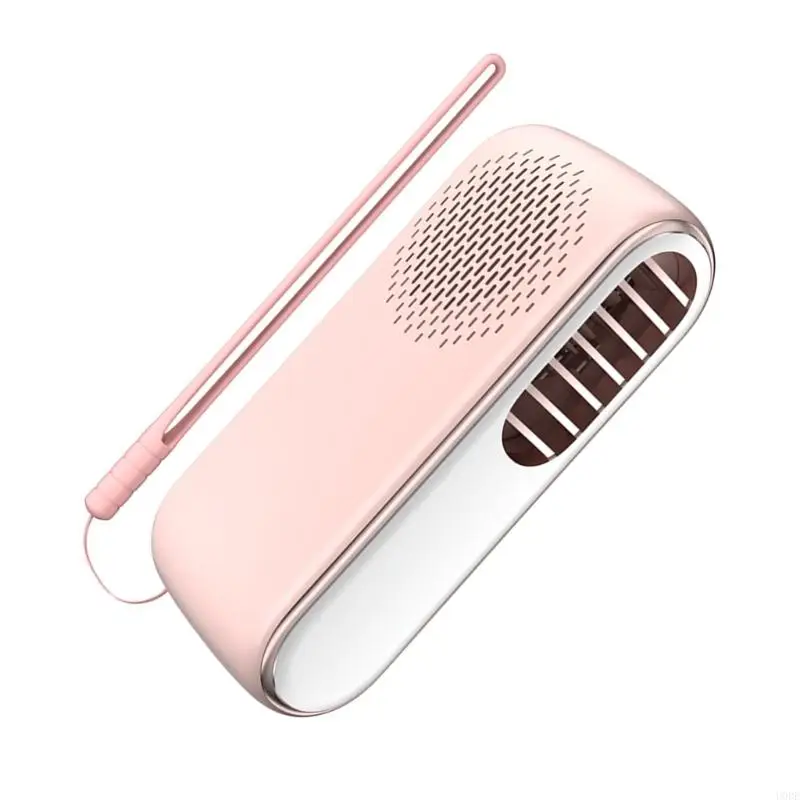 عملية هادئة، مروحة تبريد صغيرة، تصميم بدون شفرات، أداة تبريد مثالية للطقس الحار، حجم صغير، 3 اختيارات من الألوان