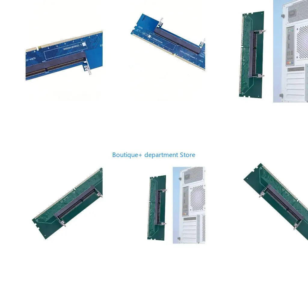 E1PD Computer Converters Laptop to Desktop Memory Adapter Expansion Card Memory