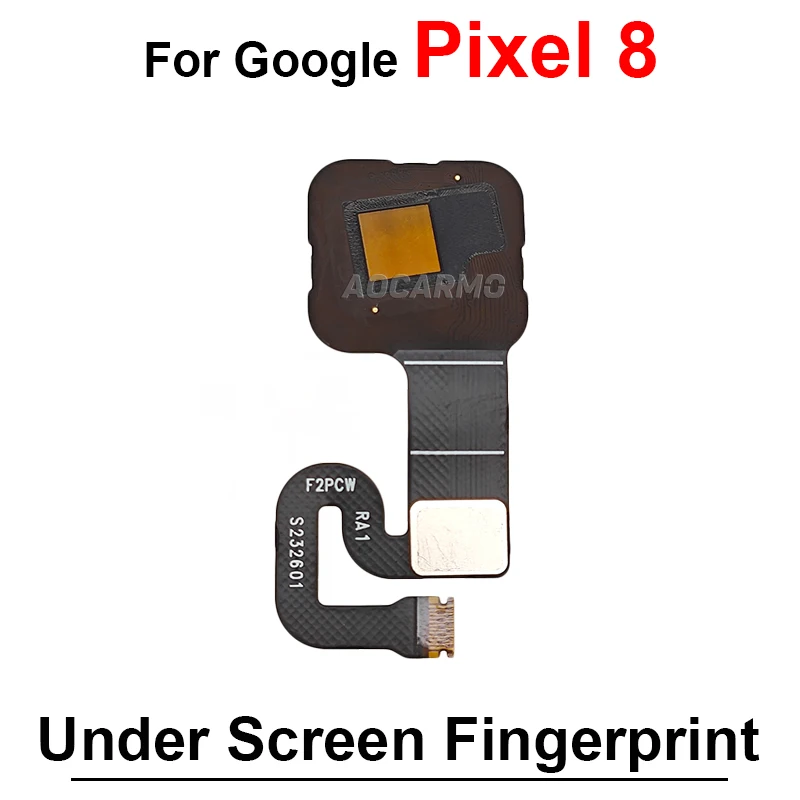 Under The Screen Fingerprint Sensor Home Buttons Flex Cable For Google Pixel 6 7 8 Pro 6A 6PRO 7Pro 7A 8Pro Replacement Part