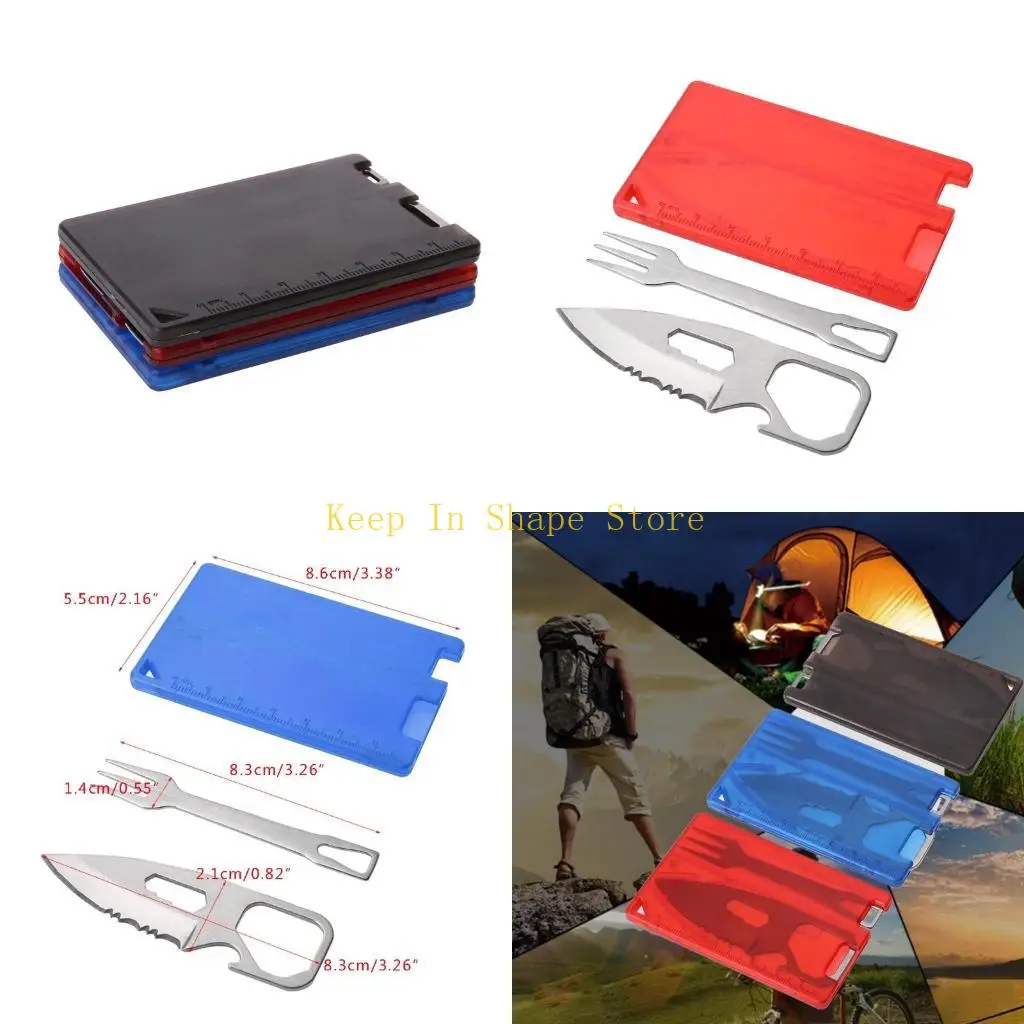 

U1JC Safety First Aid Multifunction Intolors Card для оборудования для выживания в кемпинге