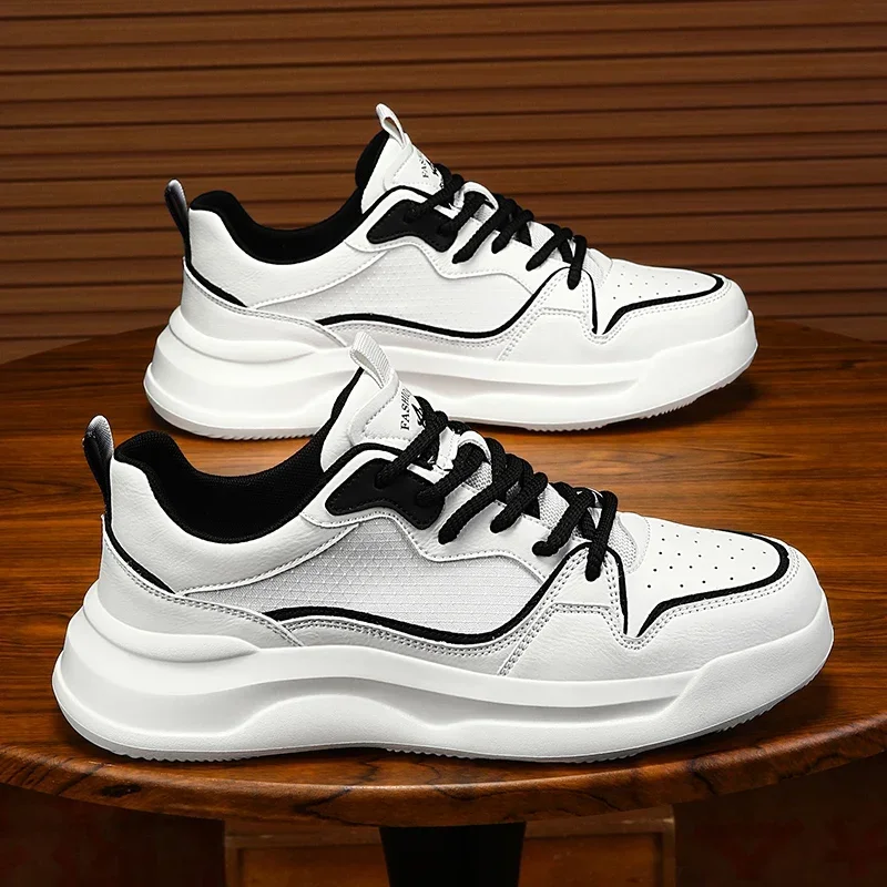 

Весенне-осенняя мужская обувь. Модная, универсальная, на толстой подошве, удобная, легкая спортивная обувь для мужчин.