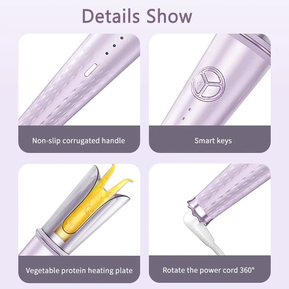 Automatic Hair Curler 28mm Auto Rotating Auto Hair Curling Iron Ceramic Rotating Air Curler Professional Curling Iron tool