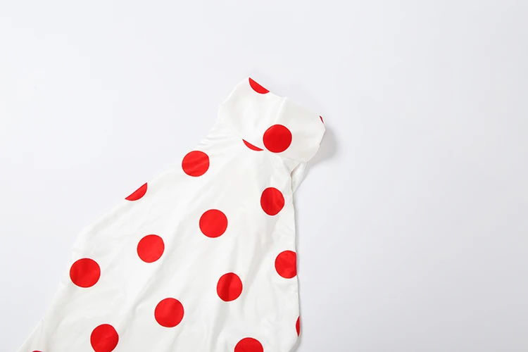 Weird Puss Sexy Rückenfreies Langes Kleid für Damen, Polka-Dot-Druck, Schnürung, Neckholder, Rollkragen, Ärmellos, Mitternachtsparty, Elegante Vestidos – Detail 6