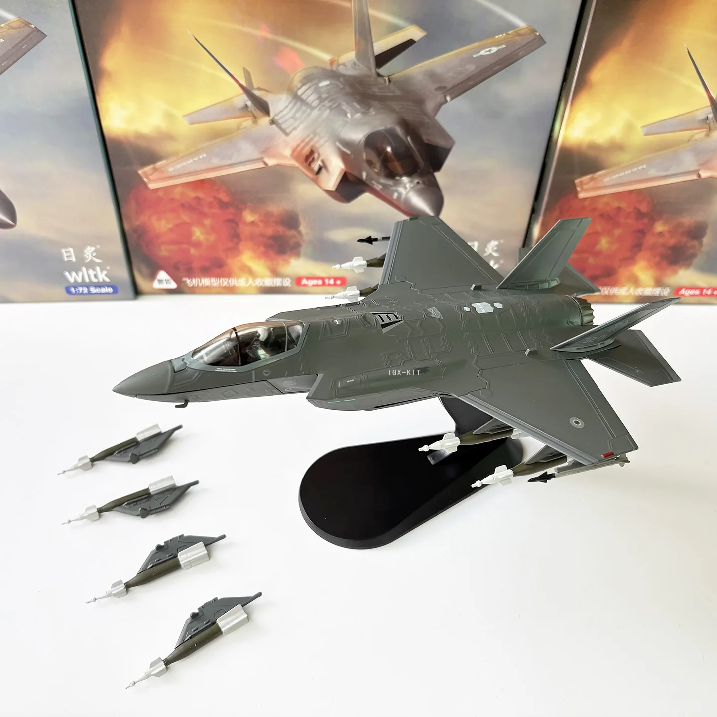 1/72 Scale US Army F-35 F-35A F35 Air Force Jet Fighter Diecast Metal Plane Aircraft Model Enthusiast Gift