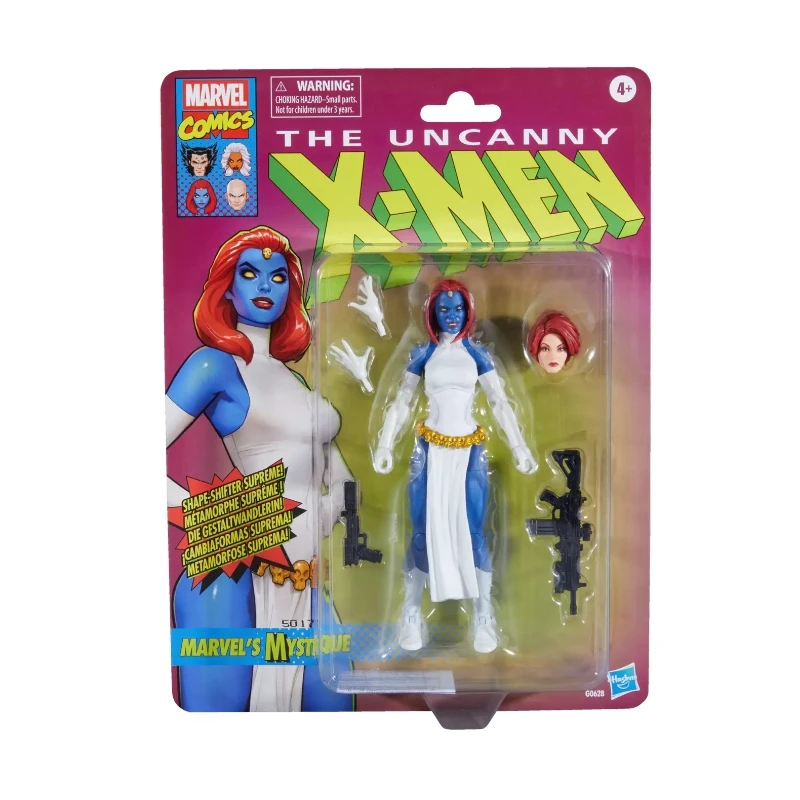 

Комиксы Marvel The Uncanny 97 X-Men Mystique Ретро Подвесная карта 6-дюймовая фигурка Marvel Legends 1/12 Фигурка Модель игрушки