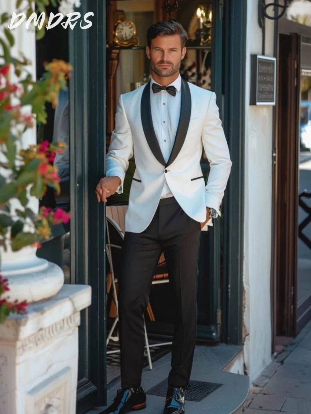 بدلات عصرية للرجال بصدر واحد بدلة عصرية مكونة من قطعتين 2026 سترة متطورة وسراويل مناسبة رسمية #2