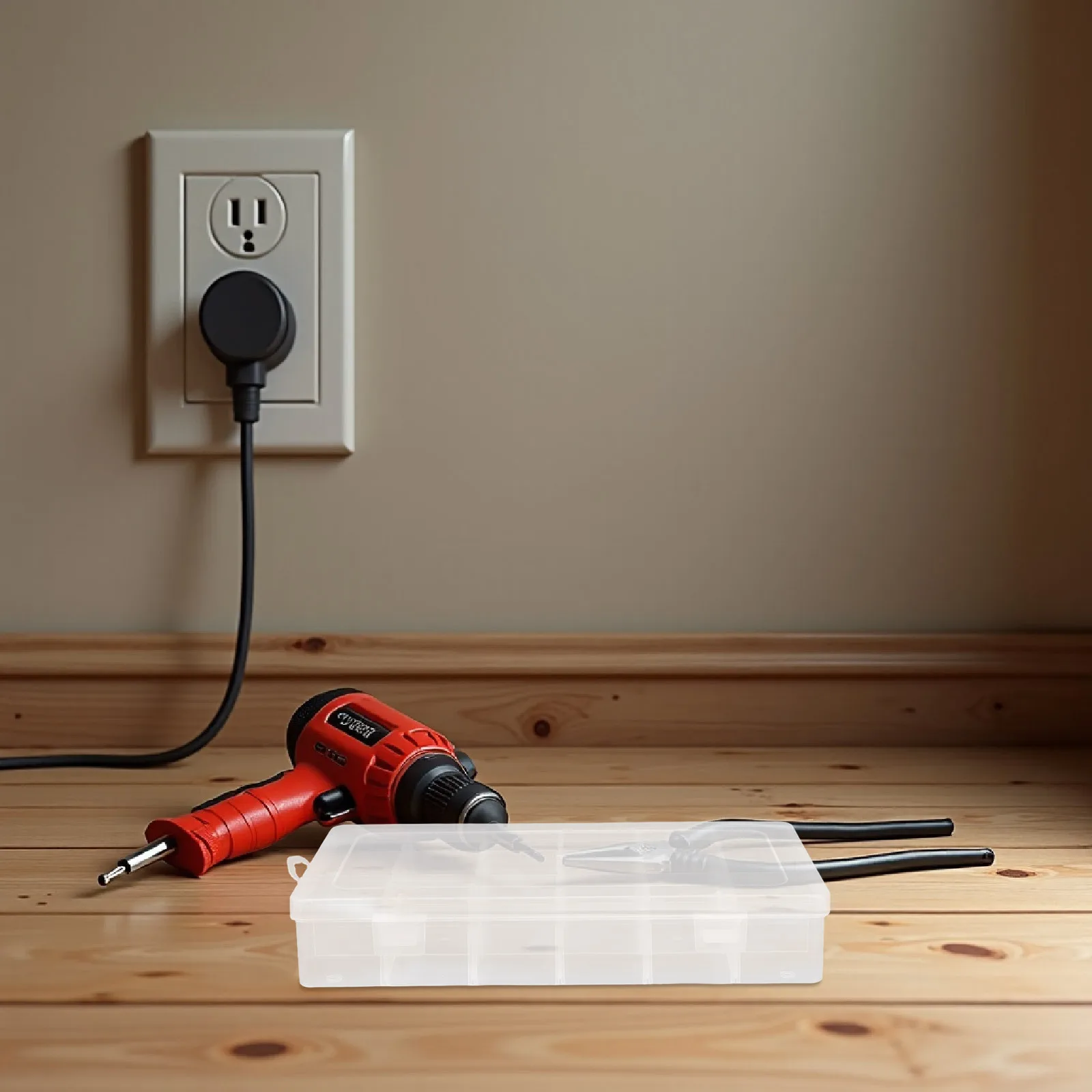 

6pcs Multi Compartment Plastic Storage Box 18 Grid Transparent Organizer Adjustable Dividers For Craft Beads Screws Washi Tape