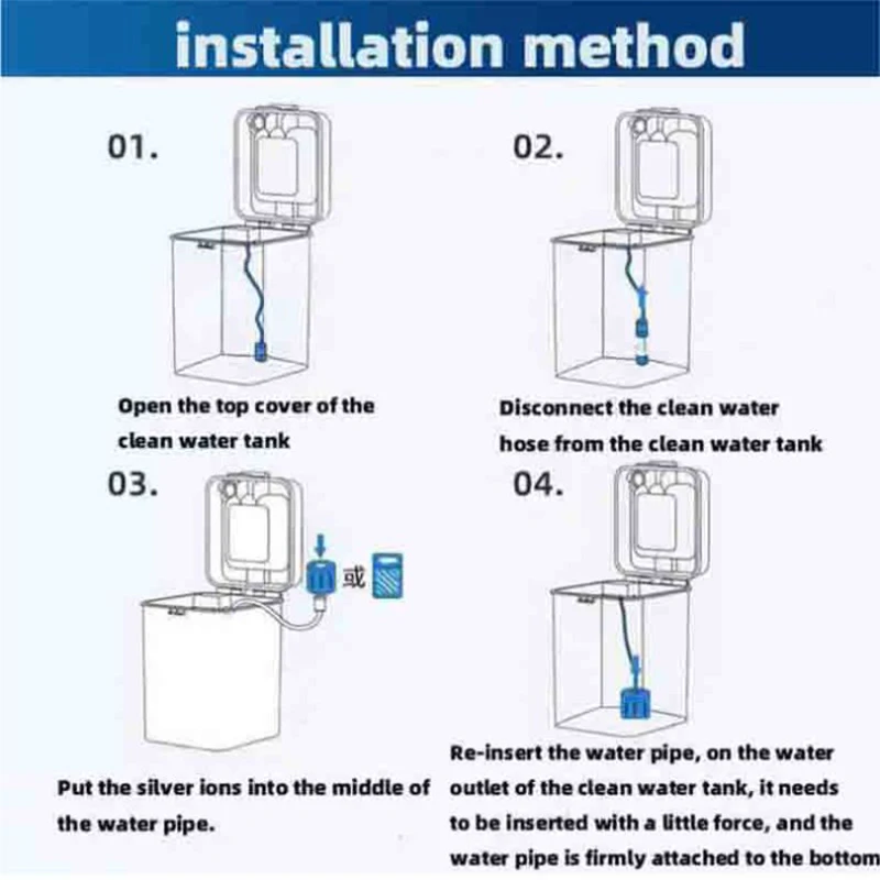 Esterilizador de iones de plata para Dreame S10, S10Pro Plus, W10Pro, Robot de barrido, piezas de esterilización de limpieza dedicada