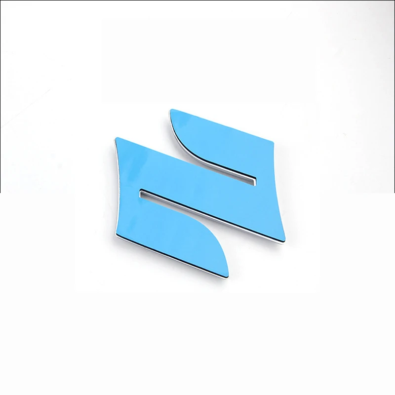 سيارة الجبهة الخلفية شعار السيارات مصبغة شعار ملصق اكسسوارات لسوزوكي جيمي سويفت الساموراي فيتارا SX4 ألتو كايزر Ingnis DZire