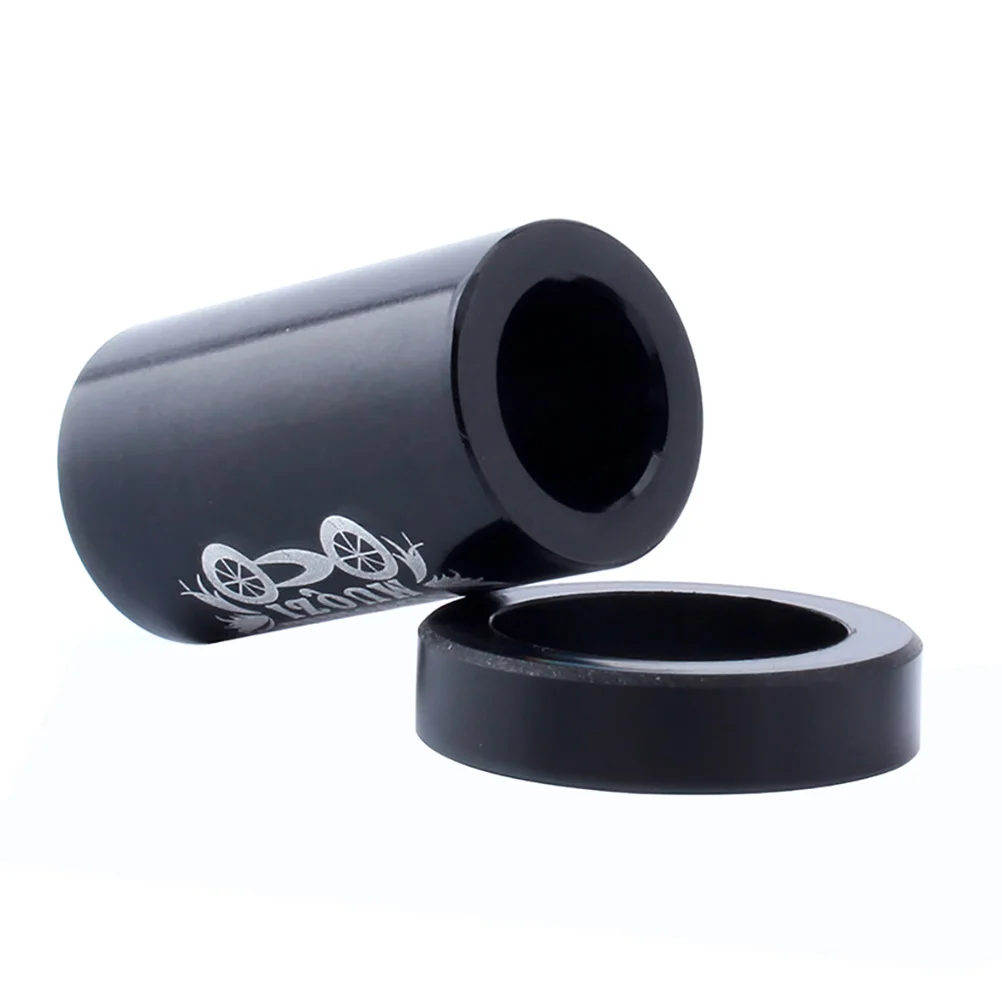 

Mountain Bike Rear Shock Absorber Bushing Aluminum Alloy 22.2*12.7*8Mm Black Durable Low Friction Metal Sleeve For Bike Rear