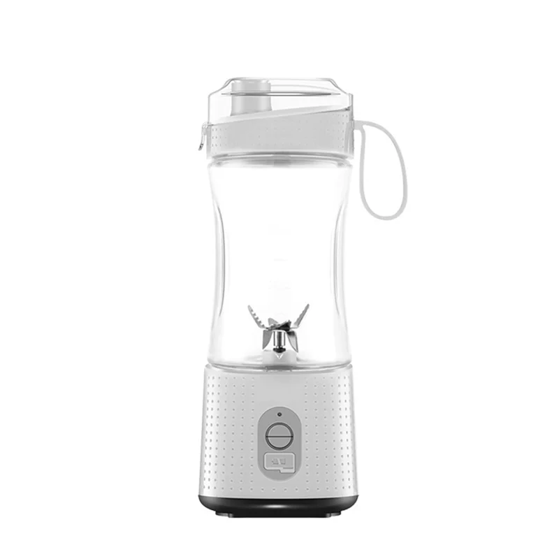 

ELEG-Mini Electric Juice Press For Smoothies Juices And Shakes 4000Mah Mini Blender For Home&Travel White