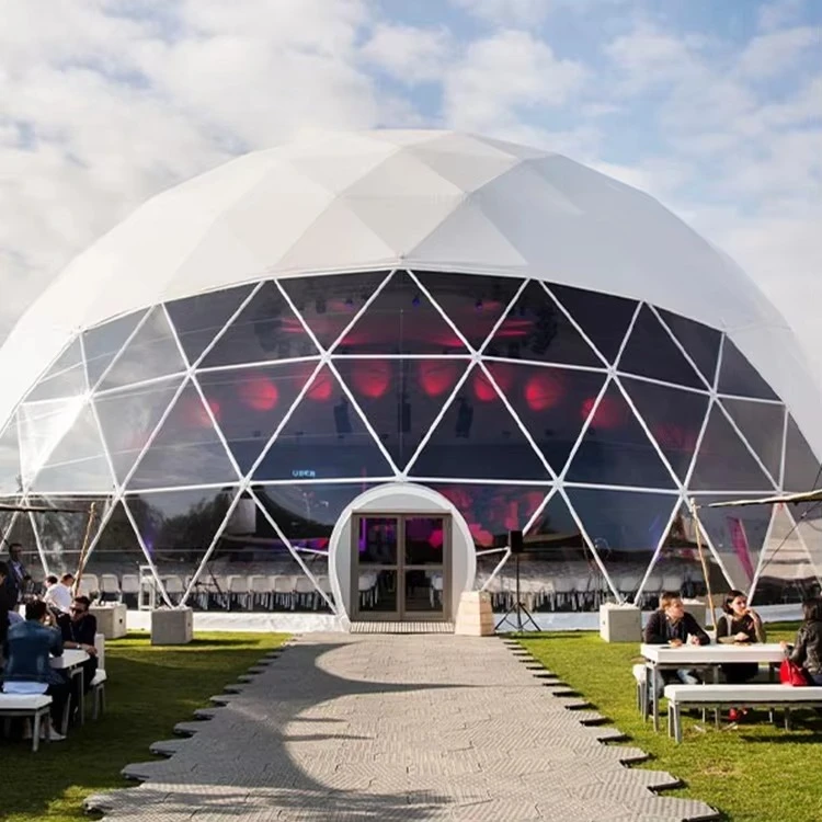 Customizable PVC Dome Tents, Waterproof and Windproof, Luxury Camping Tents