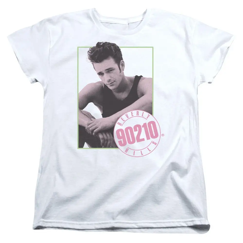 Beverly Hills 90210 Dylan Juniors And Women White T Shirt