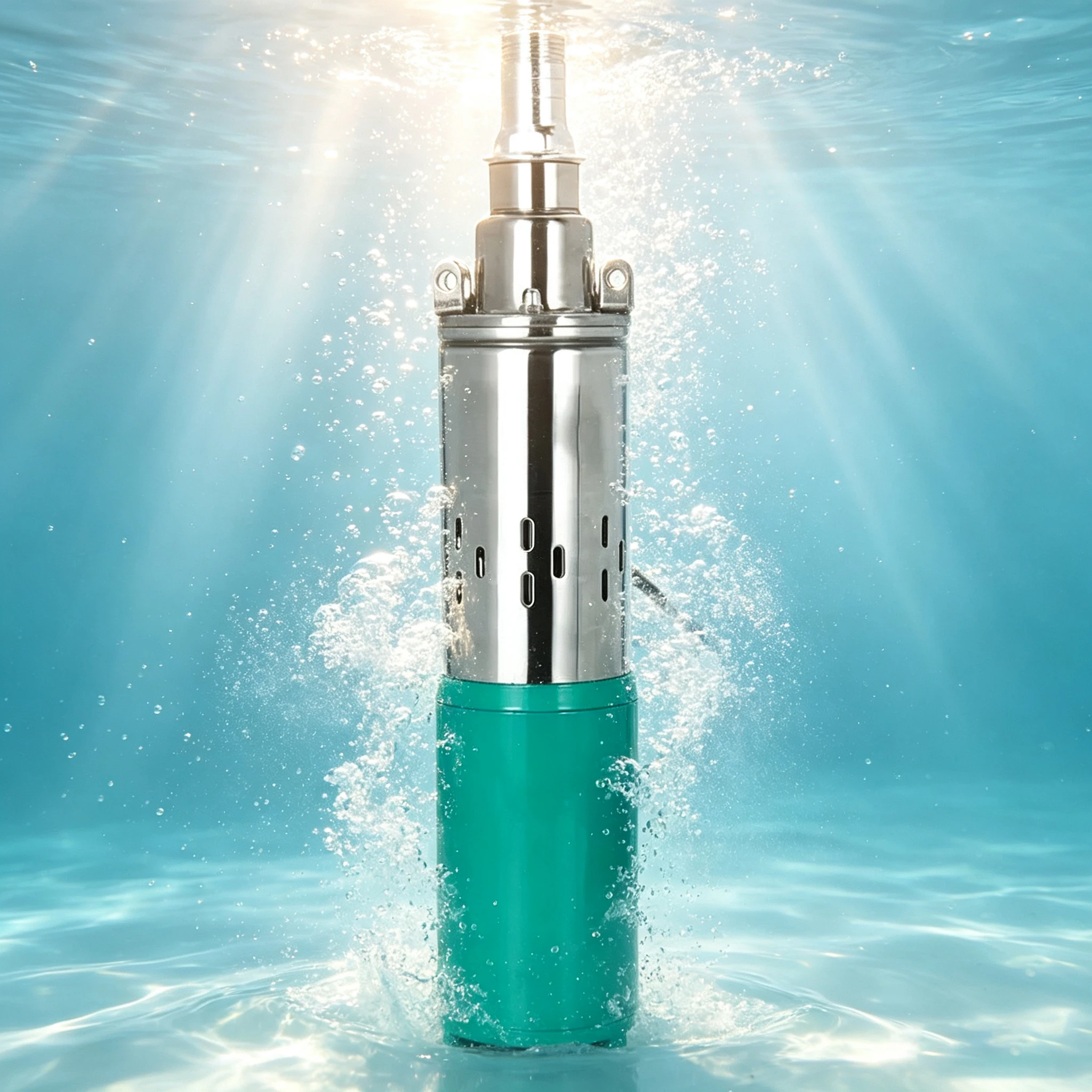 Solar Power Water Pump Submersible Deep Well Pump Stainless Steel Solar Water Pump For Electric Bicycle Solar Panel or battery