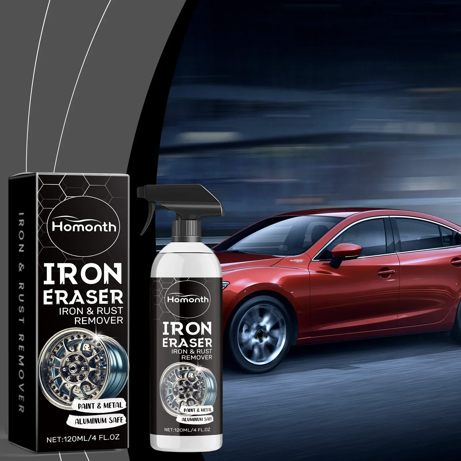 Car Iron And Rust Remover