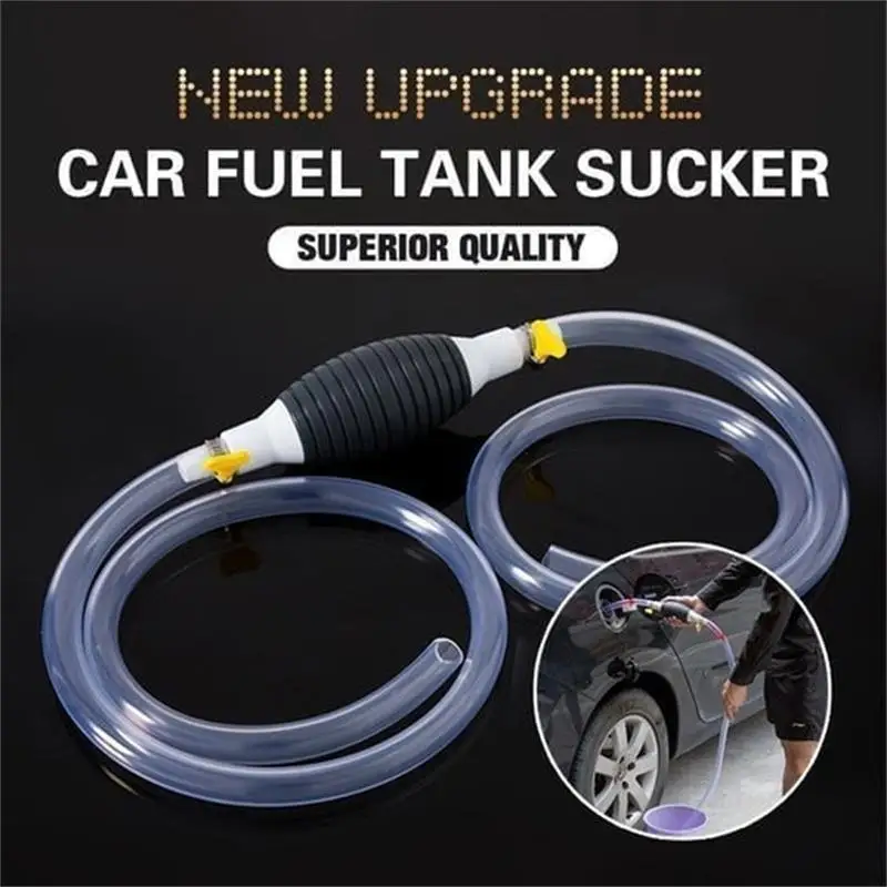 

Multifunction Liquid Sucker Truck Fuel Oil Change Gasoline Transfer Sucker Hand Pump Siphon Suction Chemical Liquid Pumping