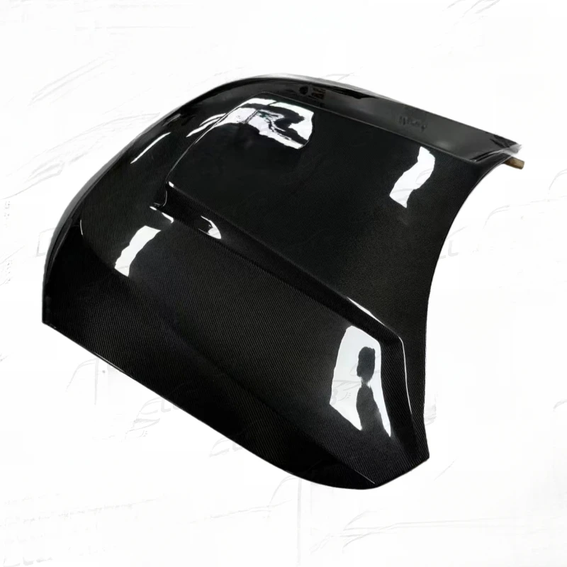 Hot Selling Carbon Fiber Engine Hood Bonnet High Gloss Exterior Upgrade Replacement Parts For Vehicles