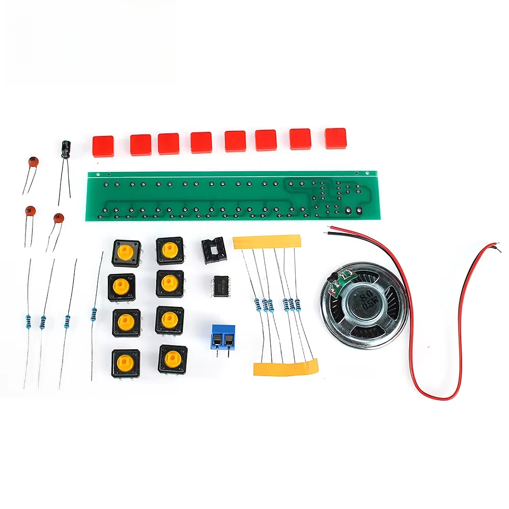 DIY E-Piano Kit NE555 DIY elektronisches Orgelmodul Elektronik Löten Praxis Lernkits