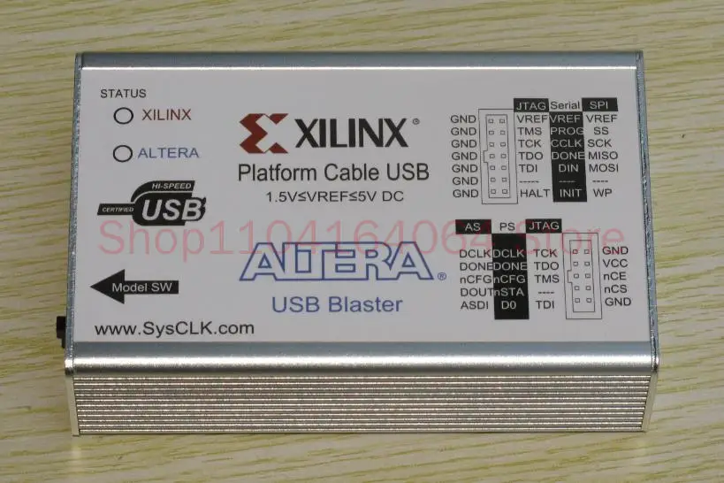 Xilinx Platform Cable USB ALTERA USB Blaster 2-in-1 Download Cable