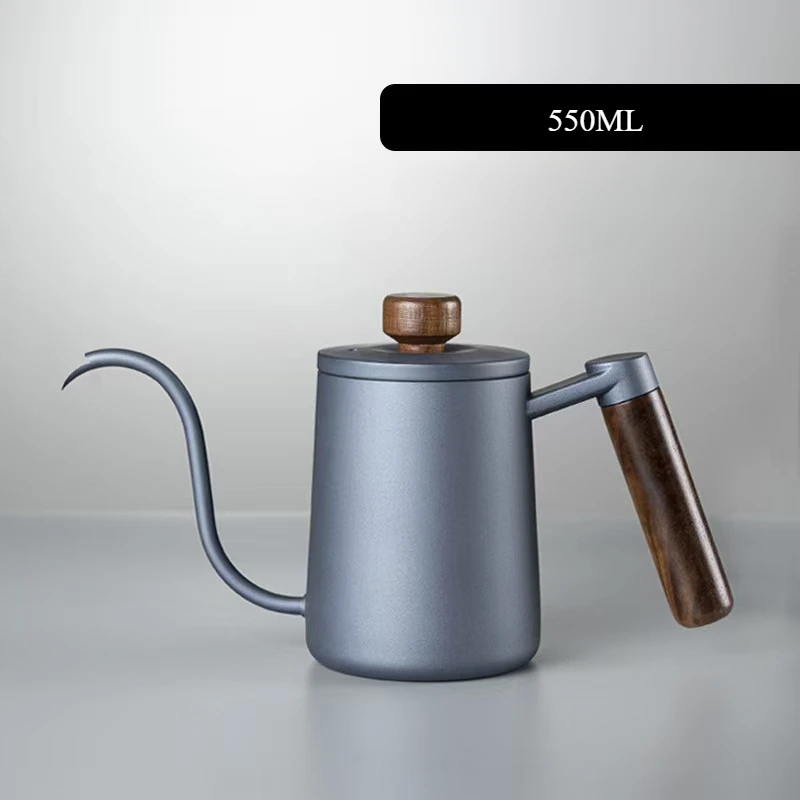 

Long gooseneck coffee espresso pot 304 stainless steel 550ml kettle teapot accessories tool tea maker Coffeeware