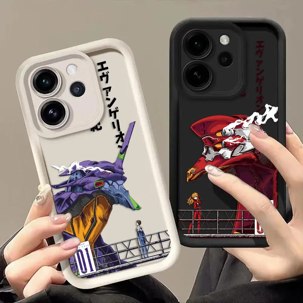 Phone Case For OPPO RENO F31 15 15F 2Z 5 5F 6 7 7Z 8 8Z 8T 10 11 11F 12 12F 13 13F 14 Cover Mecha Neons G-Genesis E-Evangelions