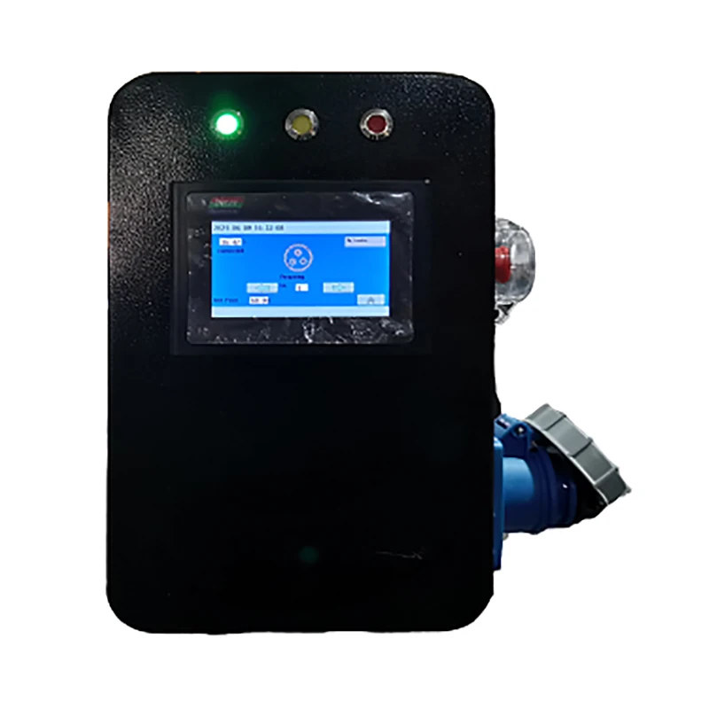 AC001 16A Type2 Wall-mounted EV Charging Stations Metal Casing Wallbox OCPP1.6 RFID NFC Reader IP55 Bharat Standards