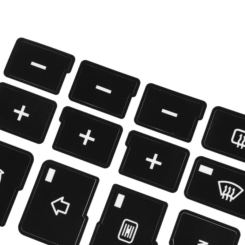 สำหรับ-ออดี้ A4 B6 B7 2000-2004 AC สติกเกอร์ปุ่มควบคุมสภาพอากาศ