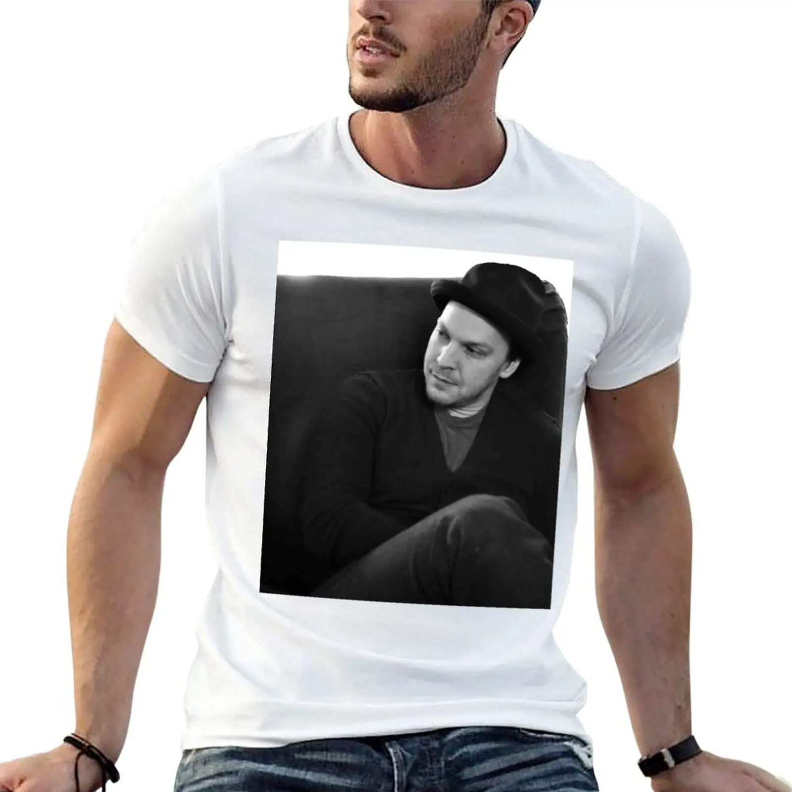 Camiseta Gavin DeGraw, camisetas estampadas para hombre, camiseta de diseñador para hombre
