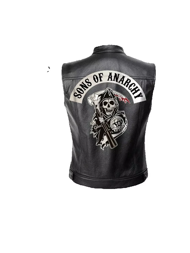 Kostium Cosplay męska bluza z kapturem na zamek ciepły płaszcz kurtka New Arrival gorąca TV synowie anarchii jesienne zimowe bluzy z kapturem — zdjęcie 2