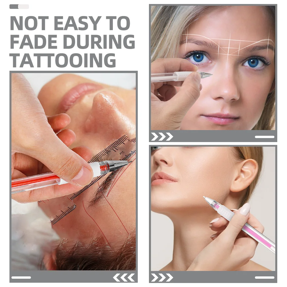 مجموعة واحدة من قلم تحديد الحواجب الاحترافي لخرائط الجلد لأداة الوشم وتحديد المواقع لاستخدام الصالونات #3