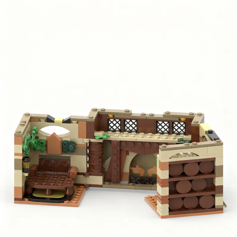 301pcs MOC Harry HP Common Roo - Art Craft Room Ideas ulasan dan harga