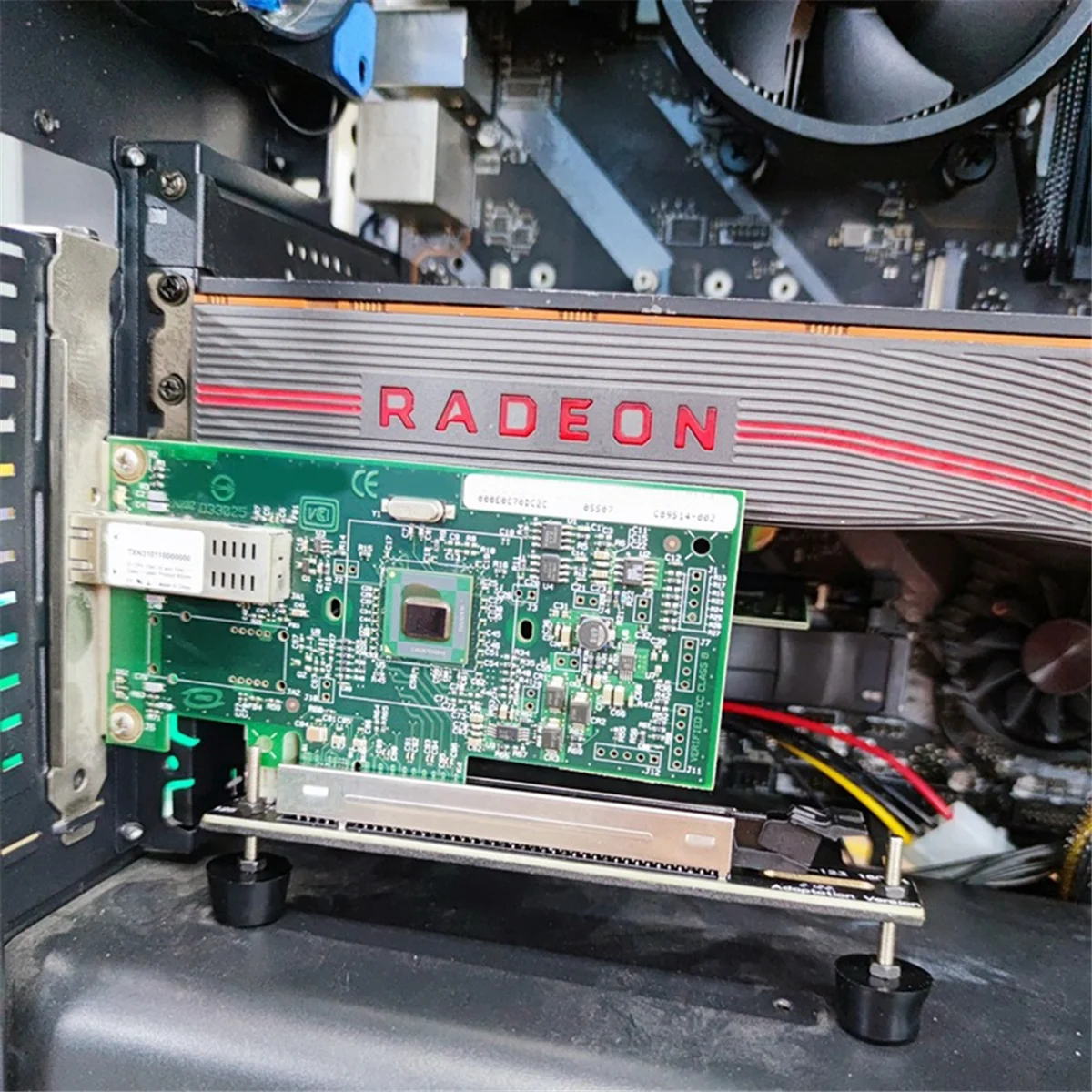 Nvme-pcie x16アダプターケーブル,m.2-mkey-16x延長,インターフェース外部グラフィックカード,30cm