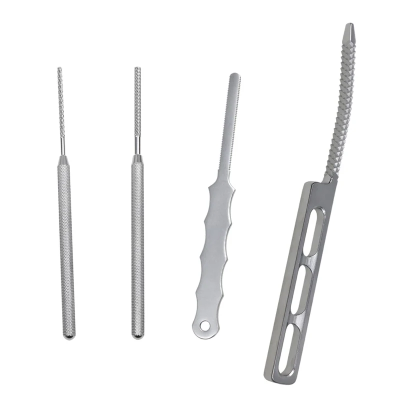 Bone File Trochlea Rasp Bone Grind Bone Joint Bone File Stainless Steel Orthopedic Instrument