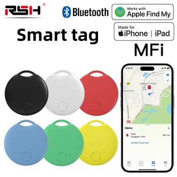 Apple Find My APP Bluetooth Tracking GPS Smart Air Tag Key Child Pet Car Lost Tracker Mini Smart Tag Work with IOS System