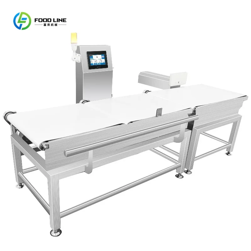 Custom Factory Price Power Roller Check Weigher for Heavy & Bulky Items Wide Range Checkweigher With Rejector in China