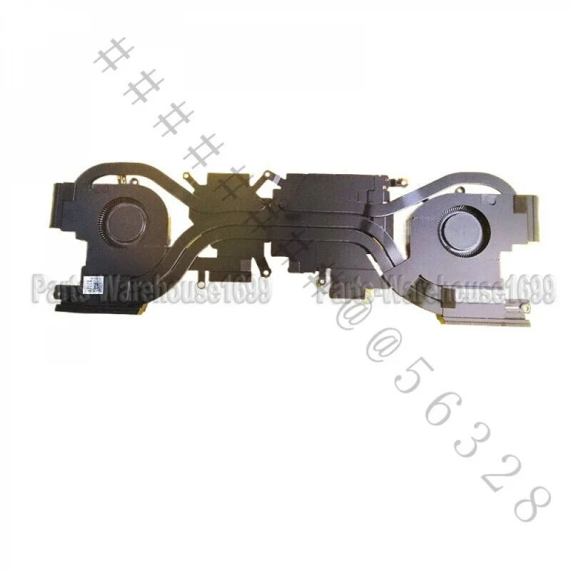 New 0JFTG4 CPU GPU Thermal Heatsink Fan Assembly For Dell Alienware X14 R2 M14 R2 M14 R3 Gaming Laptop Cooling Cooler Replacemen