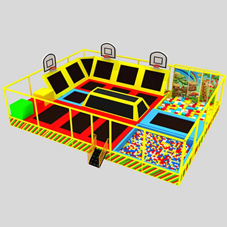 Professional Trampoline Manufacturers Produce Outdoor Safety Fitness Trampoline Park