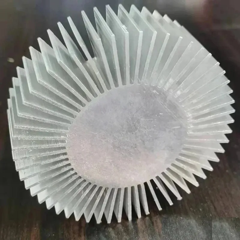 97mmx53mm Round LED Heatsink Radiator Aluminum Heat Sink Radiator for Household Lamp Radiator