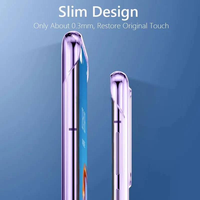 Frameless Case for Xiaomi Mi 10T Lite Clear Hard PC Ultra thin Bare Feeling Phone Cover XiaomiMi10TLite 5G M2007J17G Coque image 3