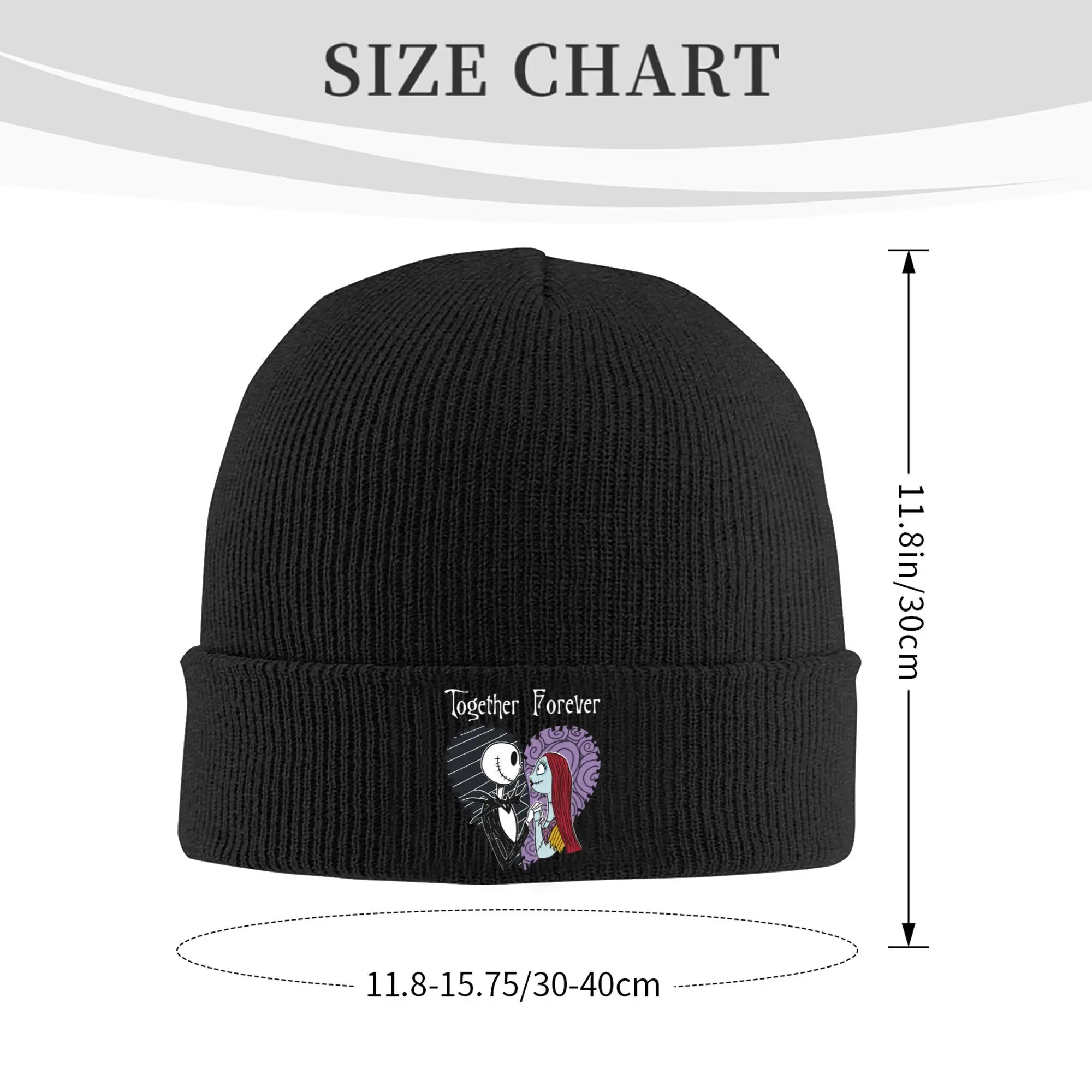 Nightmares Before Christmas Hats Autumn Winter Beanies Ski  Cap Female Male Acrylic Bonnet