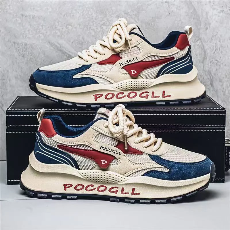 

Мужская дышащая летняя универсальная обувь Sport oes с защитой от запаха, повседневная модная обувь для папы в Гонконге Sle в стиле ретро