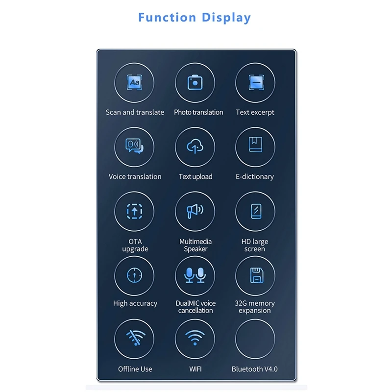 New X7 Children Learn Scanning Pen Point Reading Pen Wifi Scanning Pen English Translation Synchronous Textbook Learning