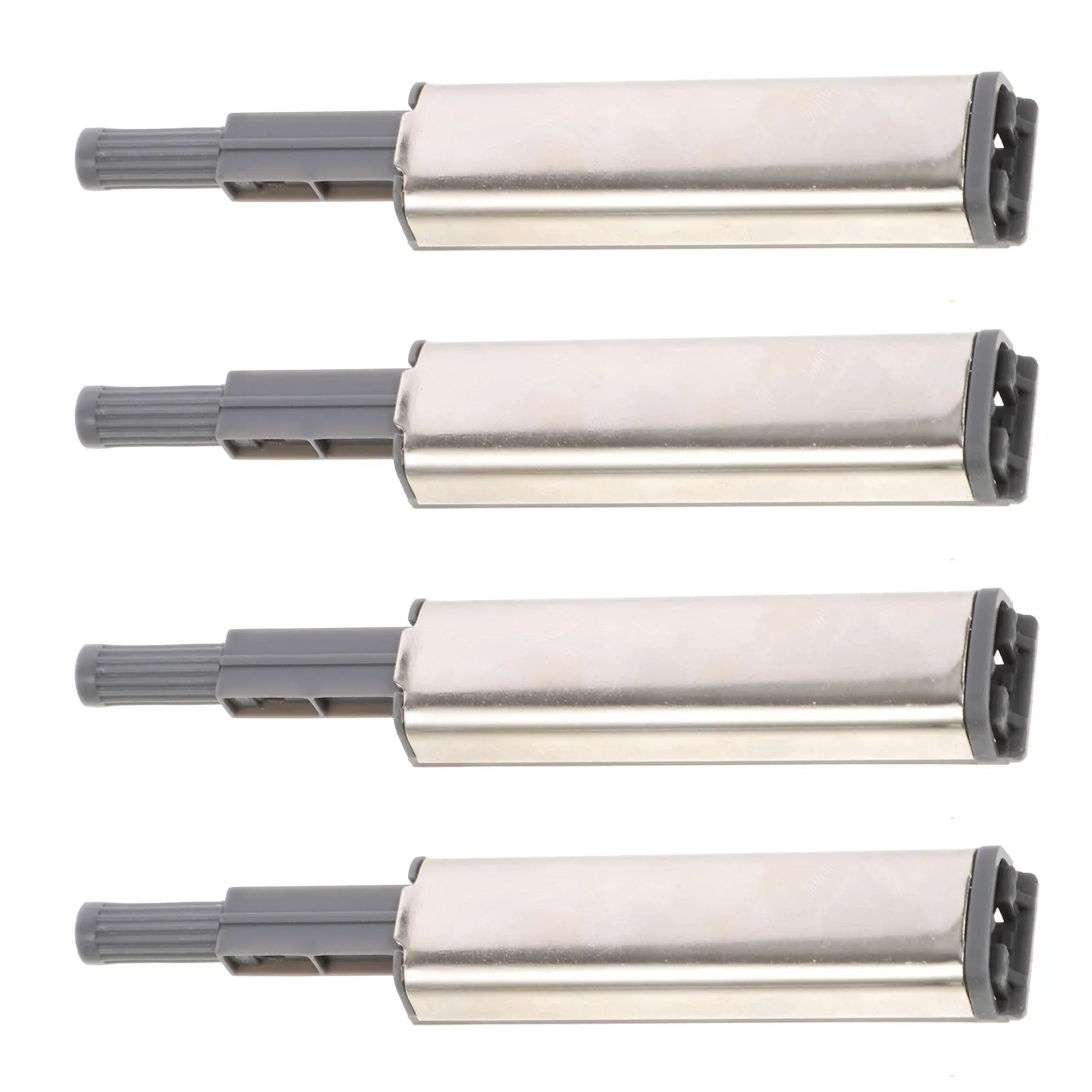 

4pcs Cabinet Door Push to Open Latch for Cabinets Wardrobes Drawers Bookcases Closets Durable Hidden DoorLatch Hardware