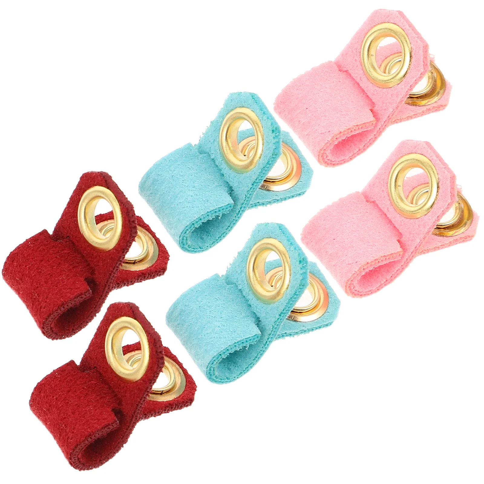 6Pcs Parrot Leg Bands Soft Adjustable Training Accessories Bird Foot Rings Identification Tool for Small Birds Parakeets Pigeons