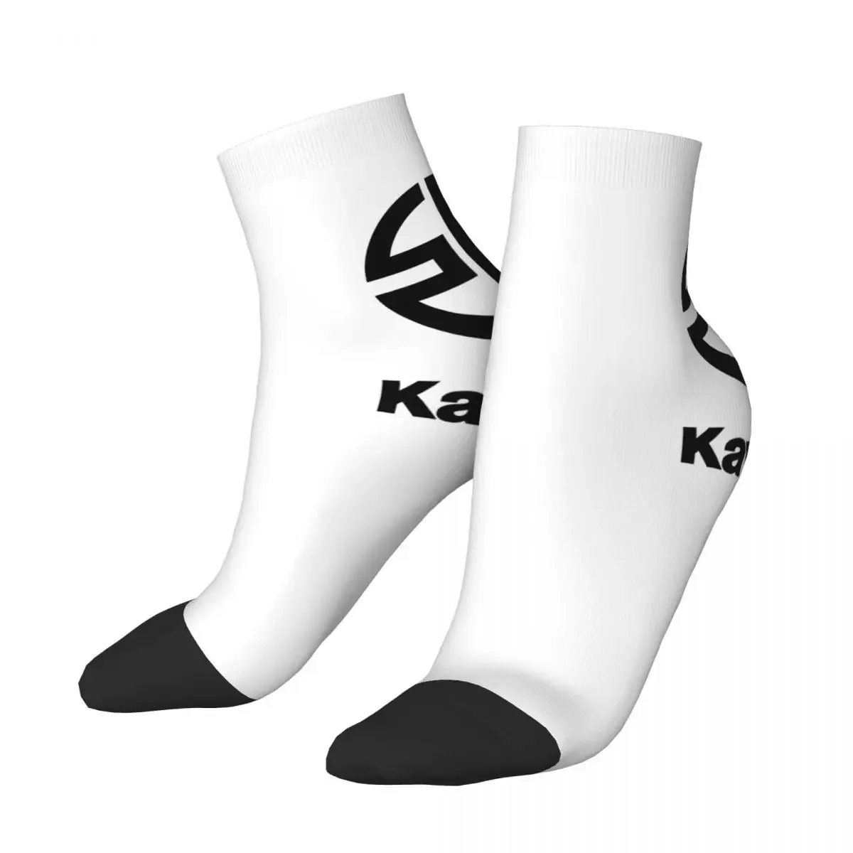 Sport Racing Motorcycle Kawasaki Mens Crew Socks Unisex Novelty 3D Printing Dress 