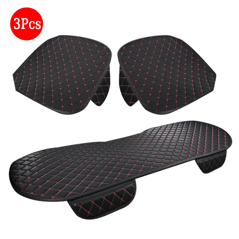 3Pcs Car Seat Cover Universal Car Seat Cushion Breathable Comfort Car Seat Protector Pad Car Interior Accessories