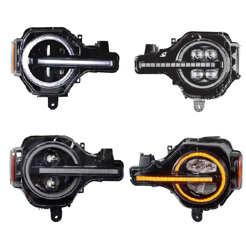 

Подходит для фар Ford Bronco 2020-2024 гг. M2DB13W030, дневные ходовые огни, нестримерная фара