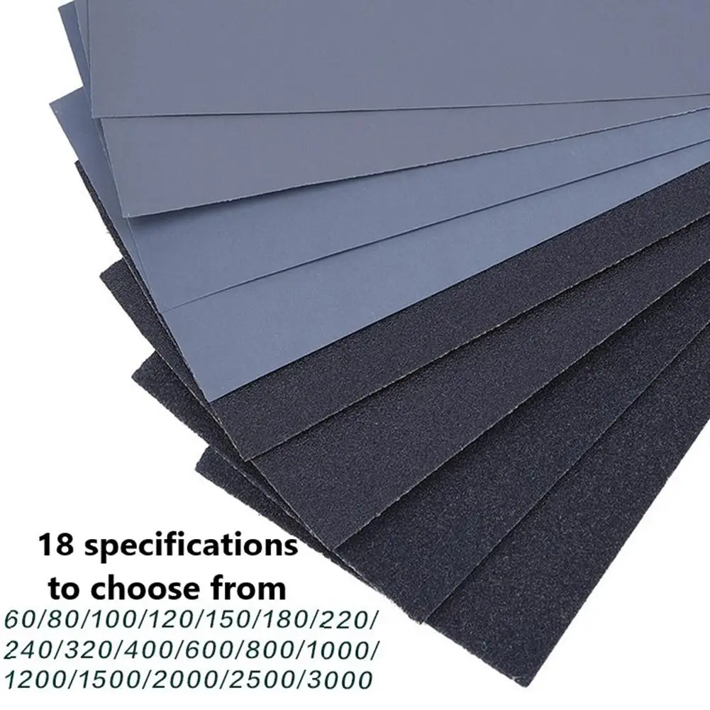 Profissional Lixar Folhas, Avançado Areia Paper Set, 9*3.2"