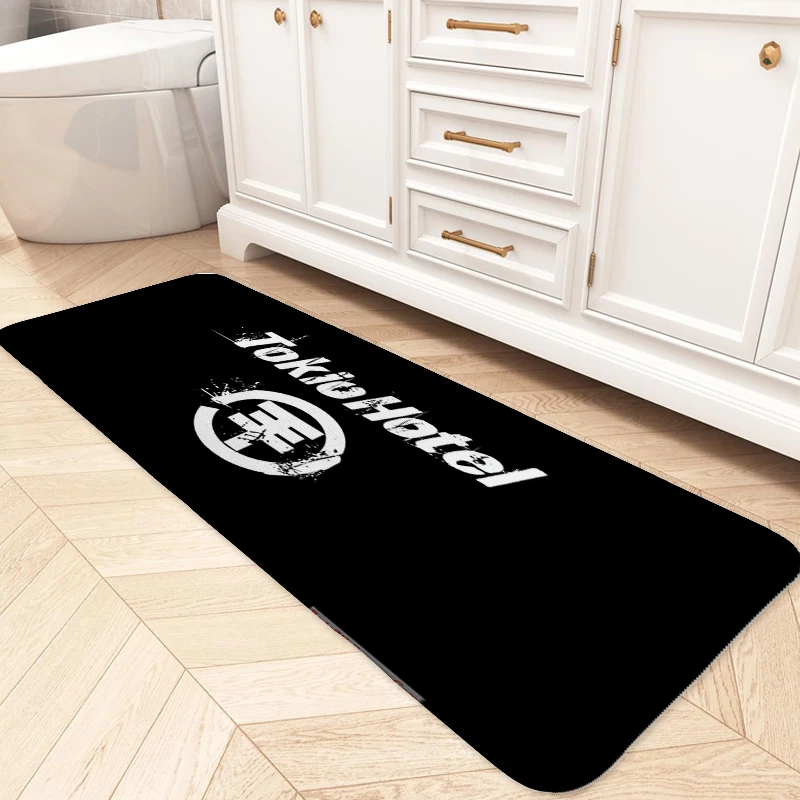 Waterproof Bathroom Mat Tokio Hotels Living Room Floor Carpet Kitchen House Entrance Mat Interior Home Decor Items Bedroom Rug