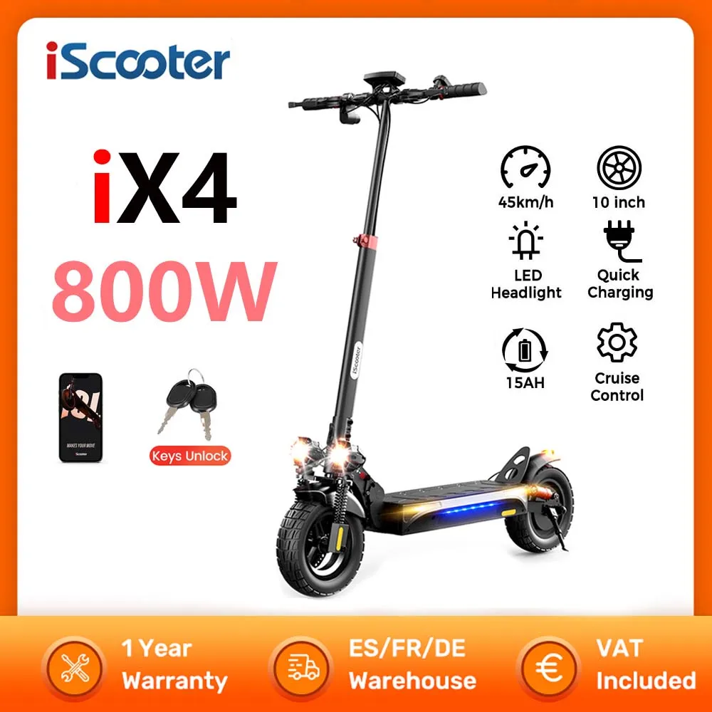 iScooter iX4 Elektrische Scooter: De Alles-in-Één Oplossing voor Stedelijke En Buitenshuis Reizen?